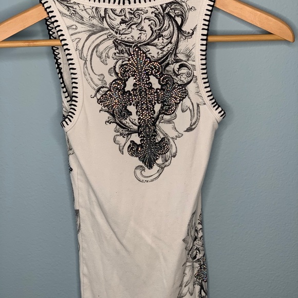 Vocal Rhinestone Tank Top - Picture 4 of 4